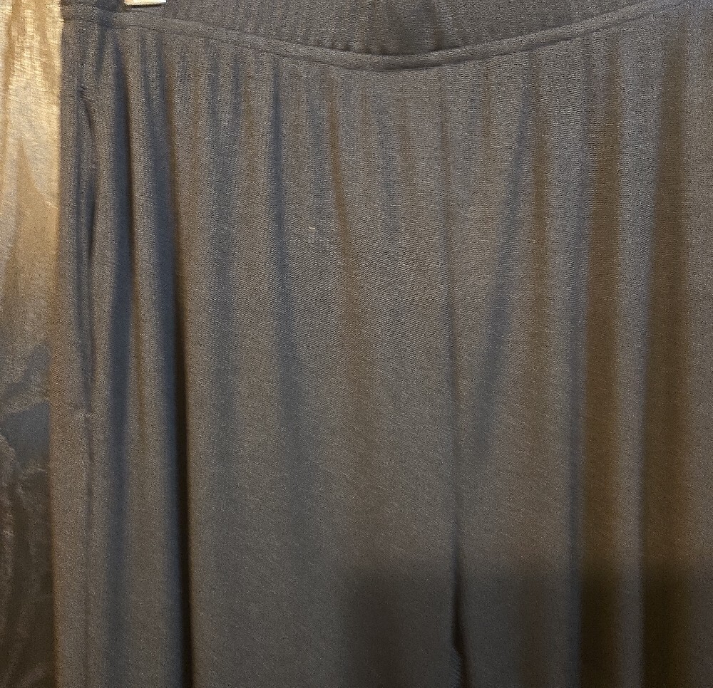Charcoal Three-Piece Lounge Set - Long Cardigan, Crop Tank, Wide Pants - Picture 8 of 8